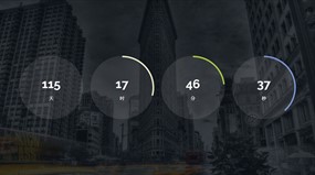 jQuery圆形进度条倒计时插件